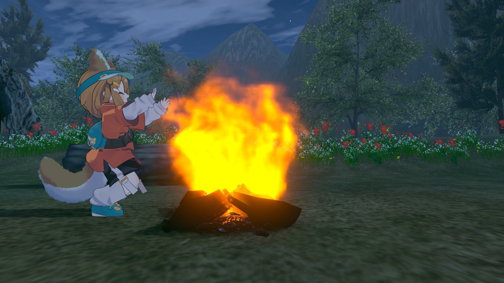 【VRChat想定】きつねひなた【まめひなた対応】