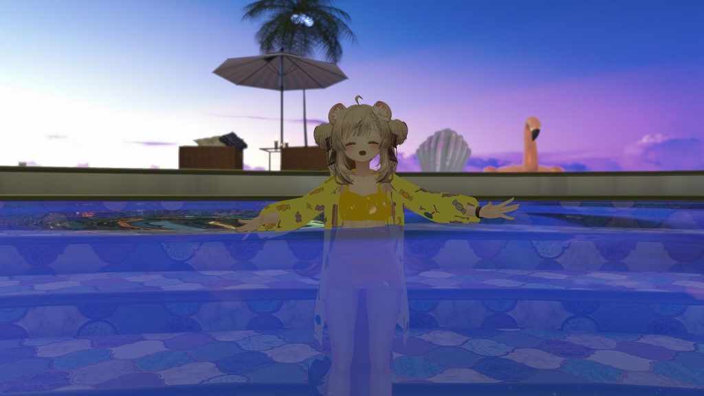 マヌカ対応 Sea for you【VRC想定水着】