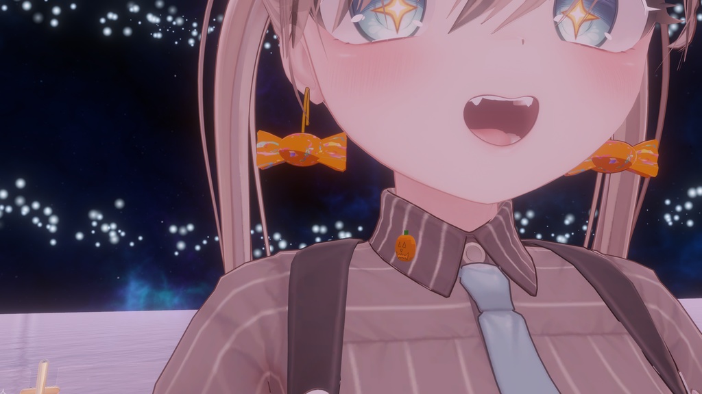 【VRChat想定】ハロウィンアクセサリーセット【PB対応】