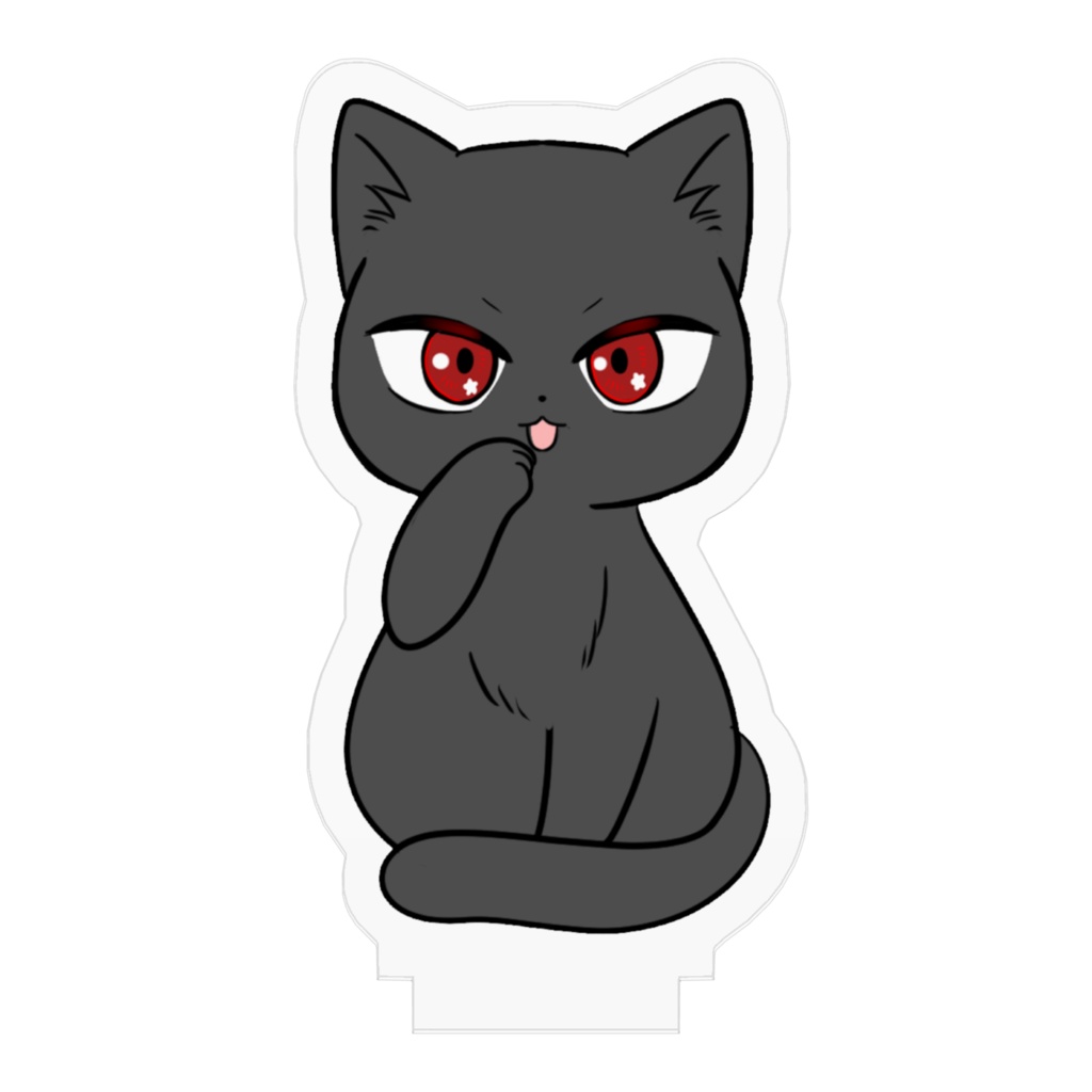 ニャーの「ごはんはまだかにゃ」アクリルスタンド