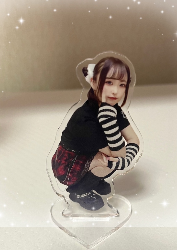 【❤️‍🔥再販❤️‍🔥】あいるんちゃんねる1周年グッズ💛実写アクスタ💛