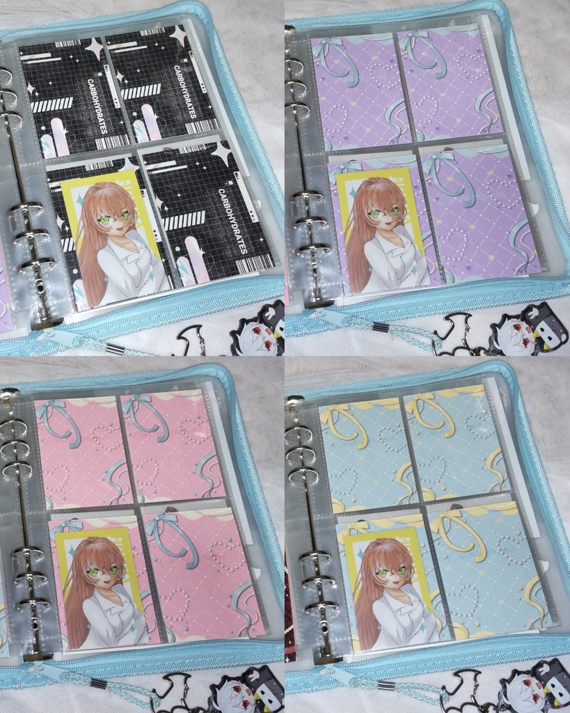 トレカ台紙(チェキ台紙)