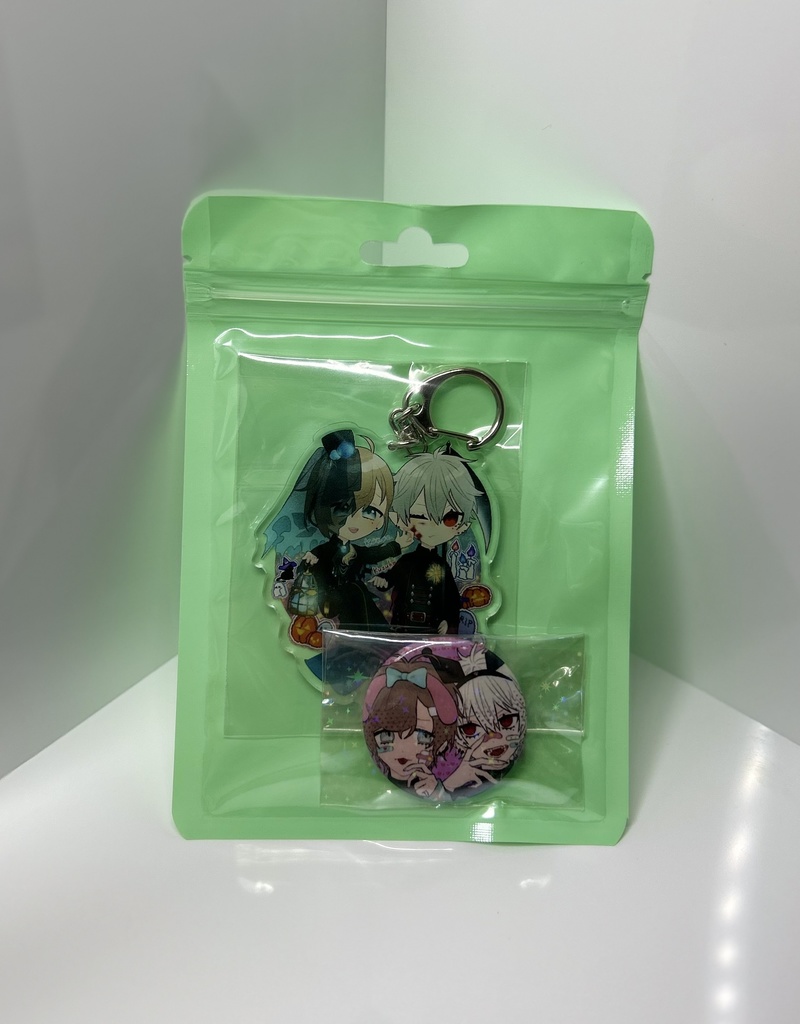 ChroNoiR 缶バッジ＆アクキー