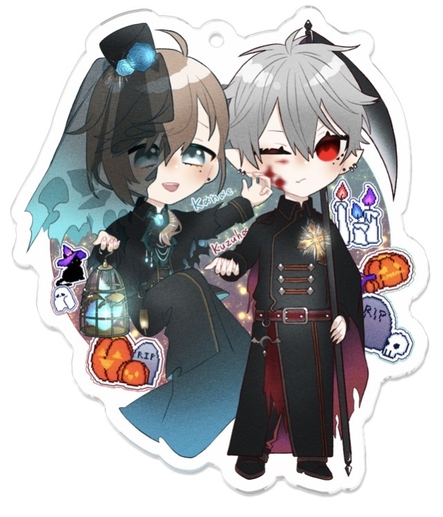 Halloween衣装アクキー