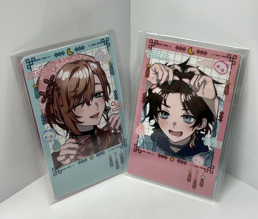 あちなとかにゃえ (チャイナ) チェキ風カード
