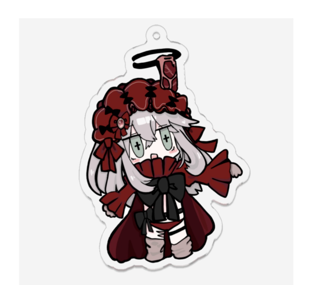 メアリーベリー ブラッディ アクリルキーホルダー70 70mm めあのおみせ Booth