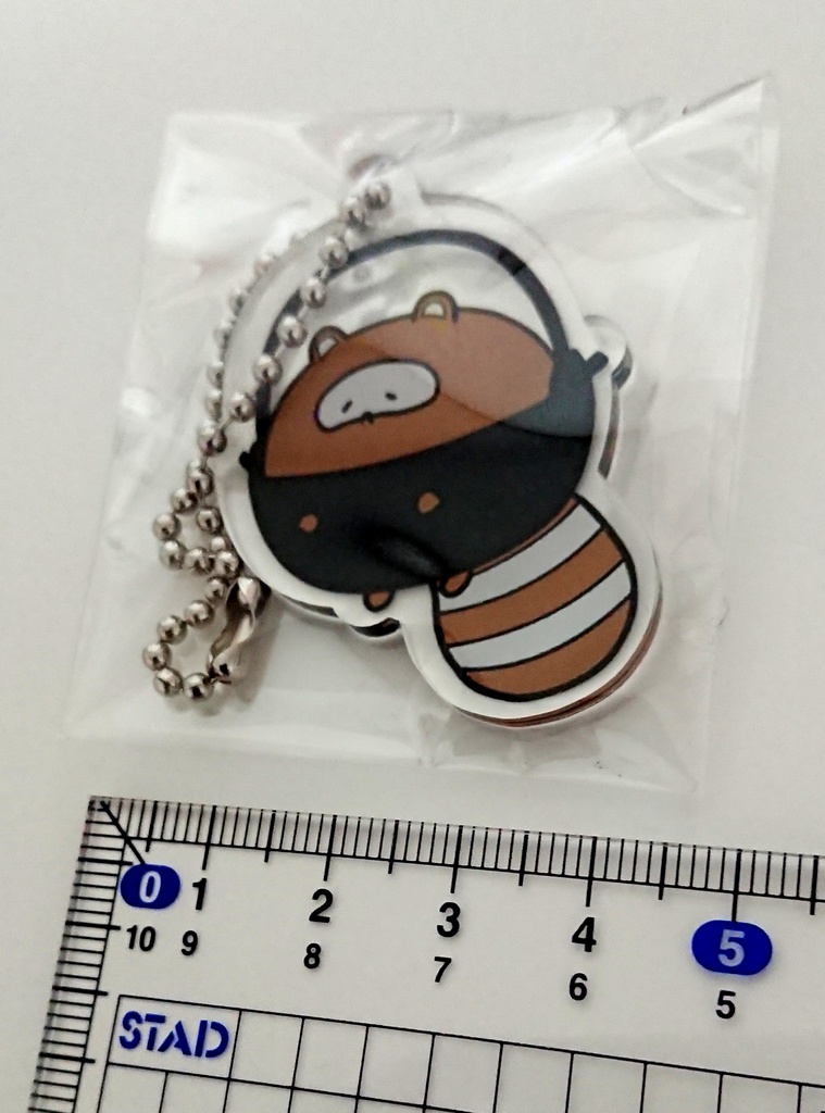 たぬき鍋アクキー