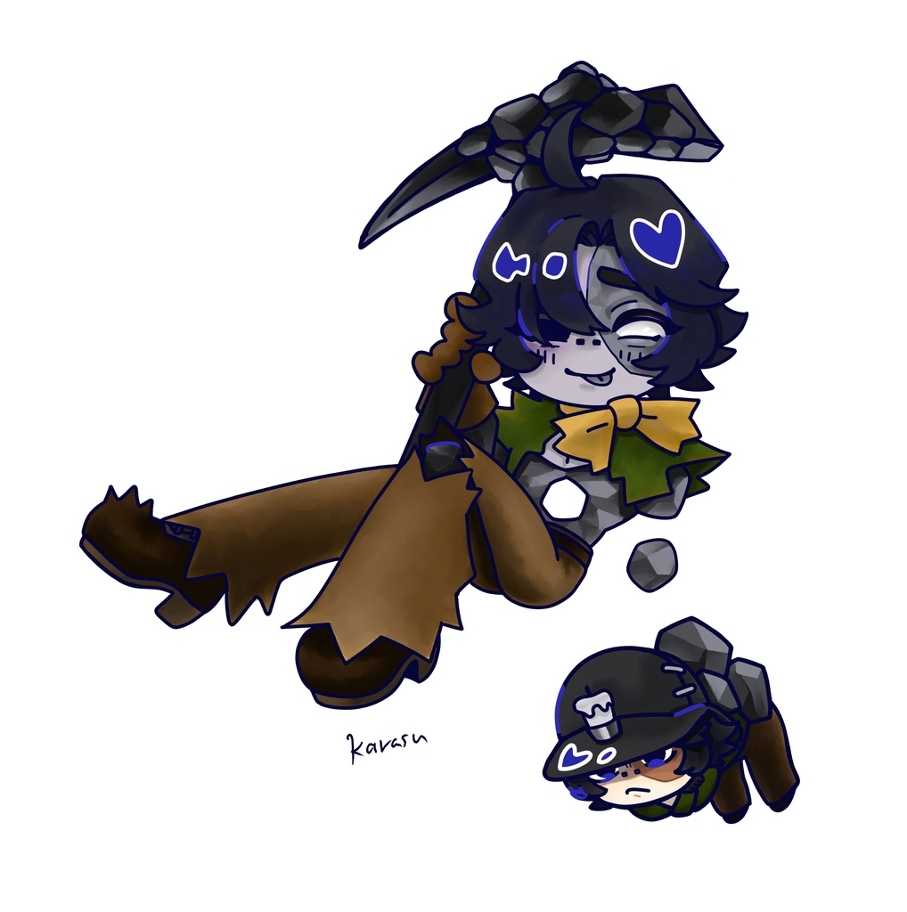 ノトフルゆらゆらアクリルキーホルダー