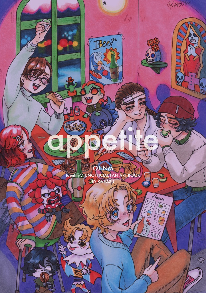 【新刊】appetite【OJLNMイラスト本】