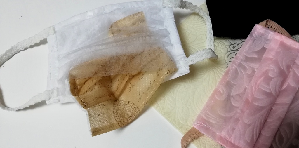 美しい不織布マスク