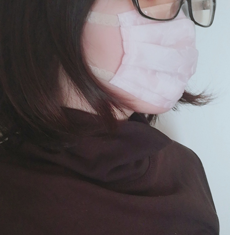 美しい不織布マスク