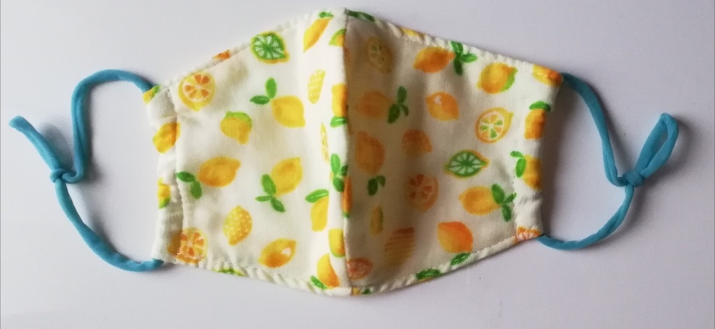 ダブルガーゼ二枚重ね(計四枚)マスク