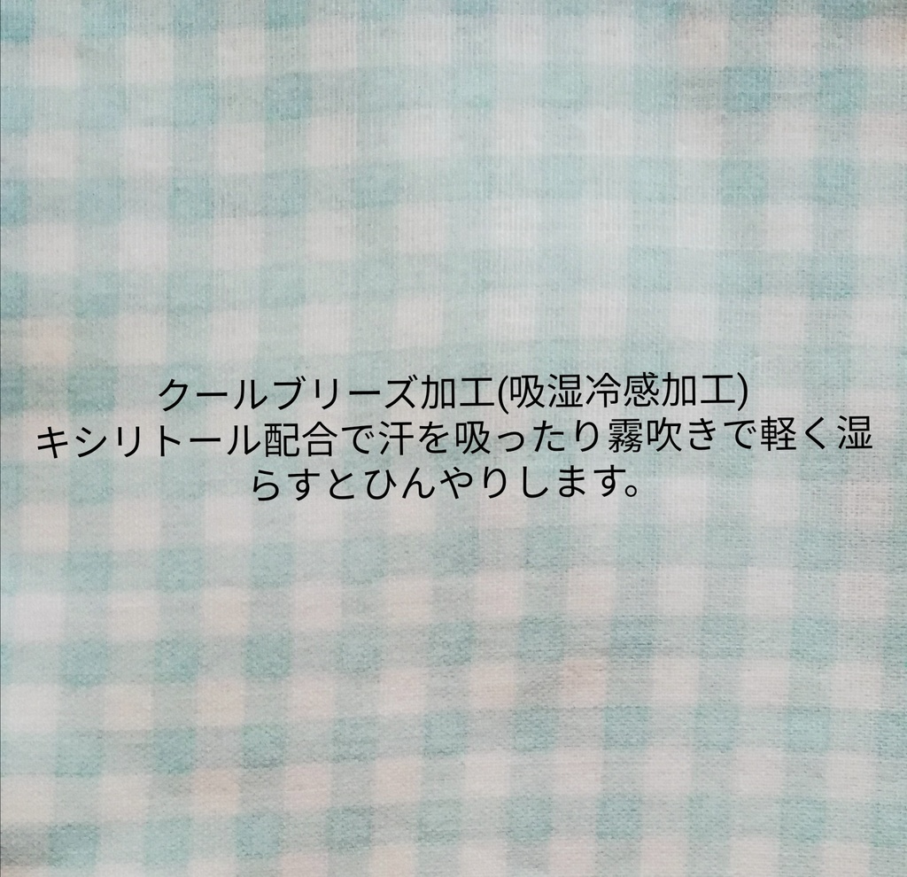 涼感ダブルガーゼマスク