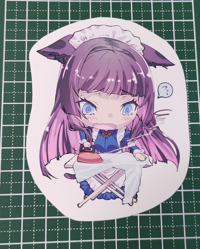 【マグネットシート】ちびpPe《焦がし中》