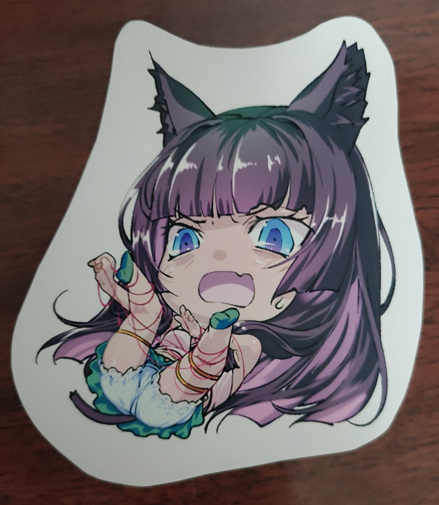 【マグネットシート】ちびpPe《糸の逆襲》