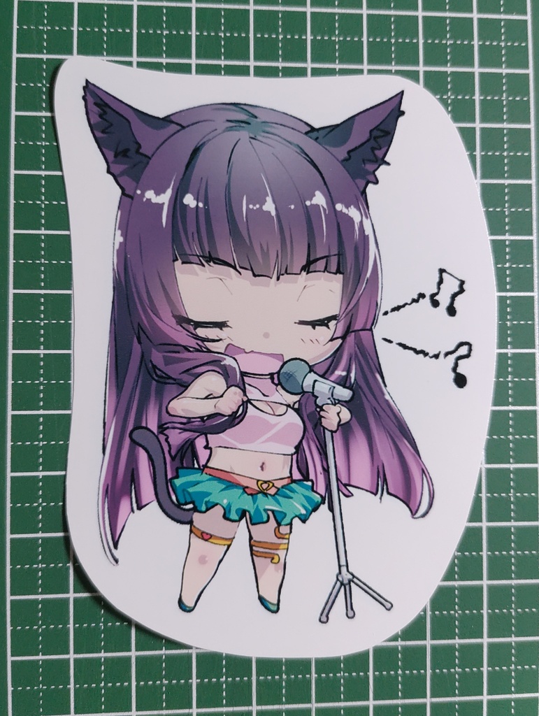 【シール】ちびpPe《音痴》