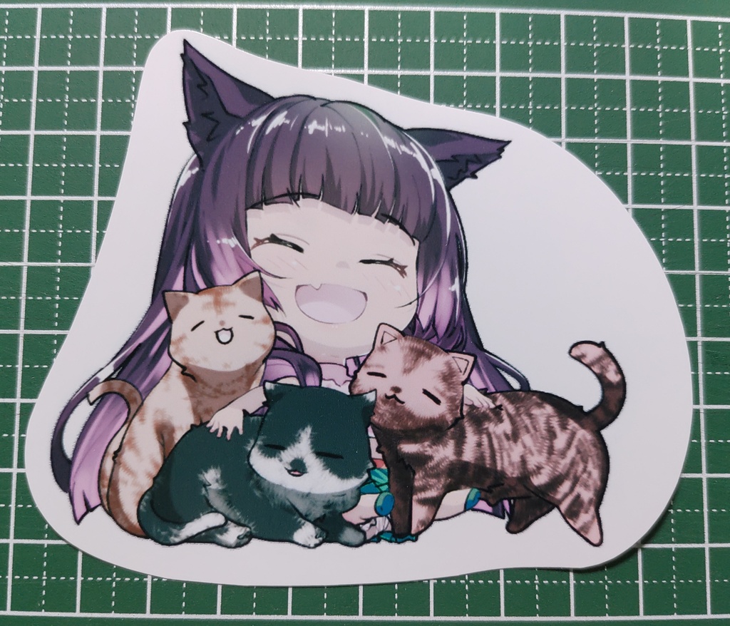 【シール】ちびpPe《猫天国》