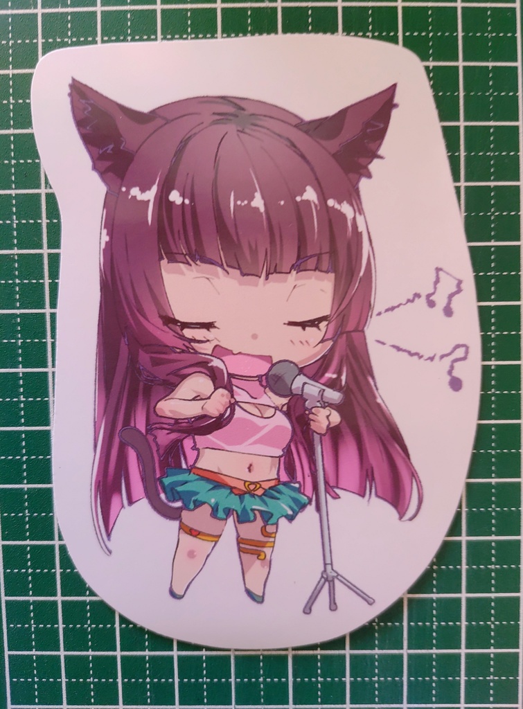 【マグネットシート】ちびpPe《音痴》