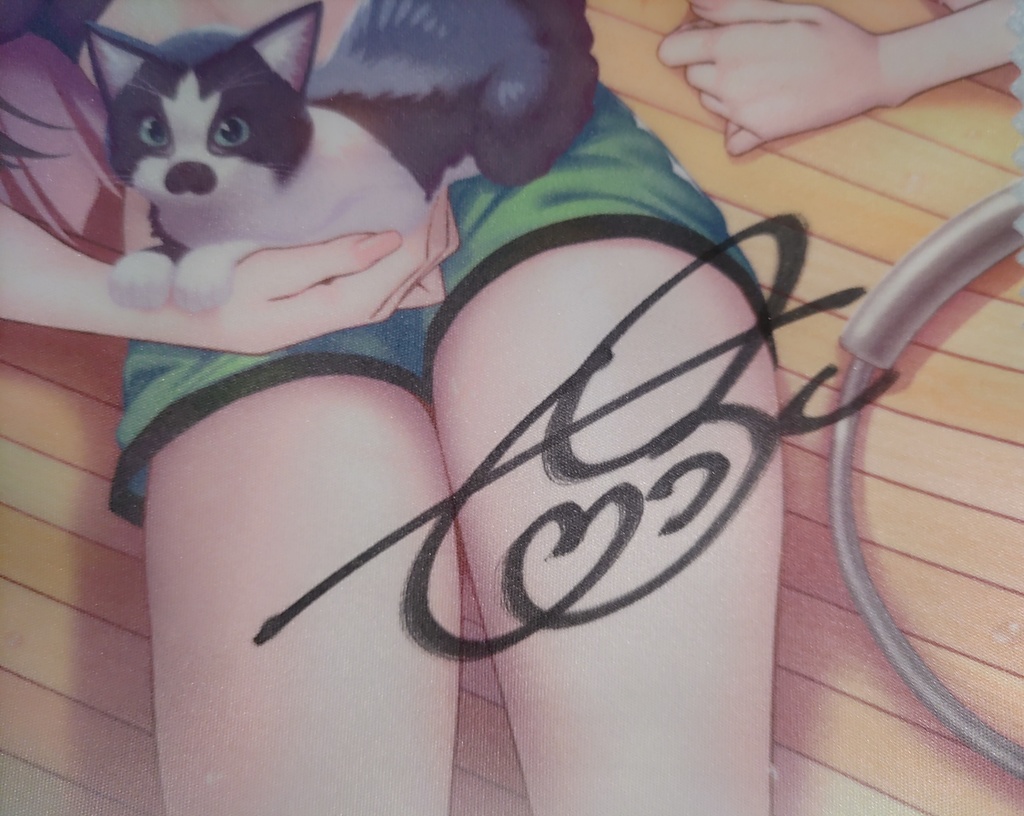 【ピロ水先生サイン入】メガネ拭き