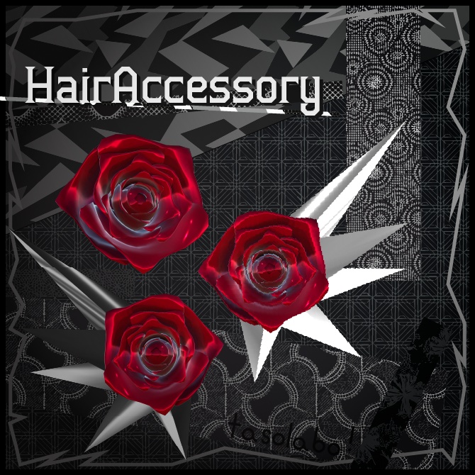 【CRUELTHORNS】薔薇のピアス Manuka対応