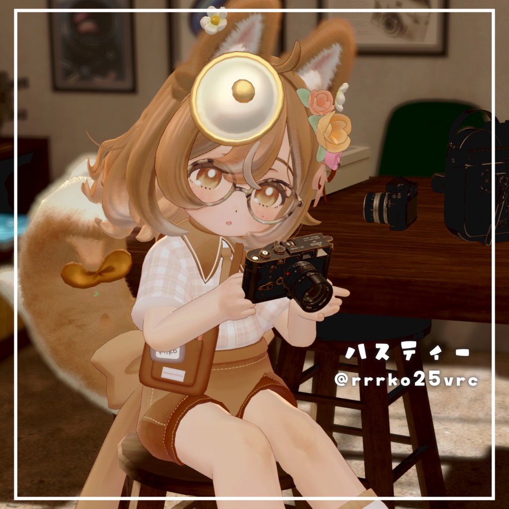 【VRChat】ふらわぁ~うぇいたぁ~🌸 #ななうさぎ 【複数アバター対応】
