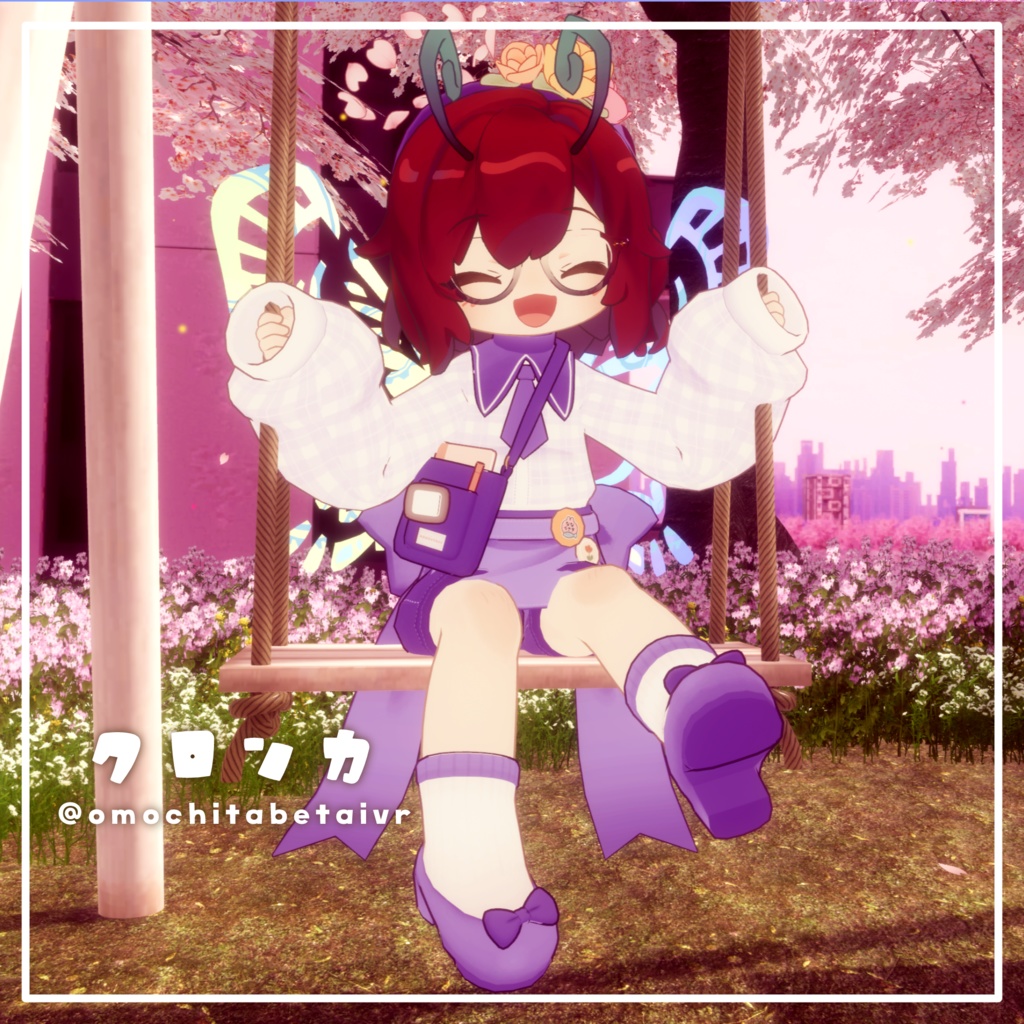 【発売記念セール中🎉】ふらわぁ~うぇいたぁ~🌸 #ななうさぎ 【まめふれんず対応】