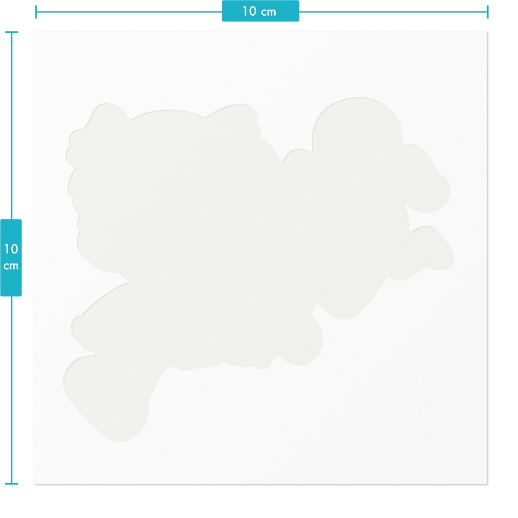 作業に追われるステッカー