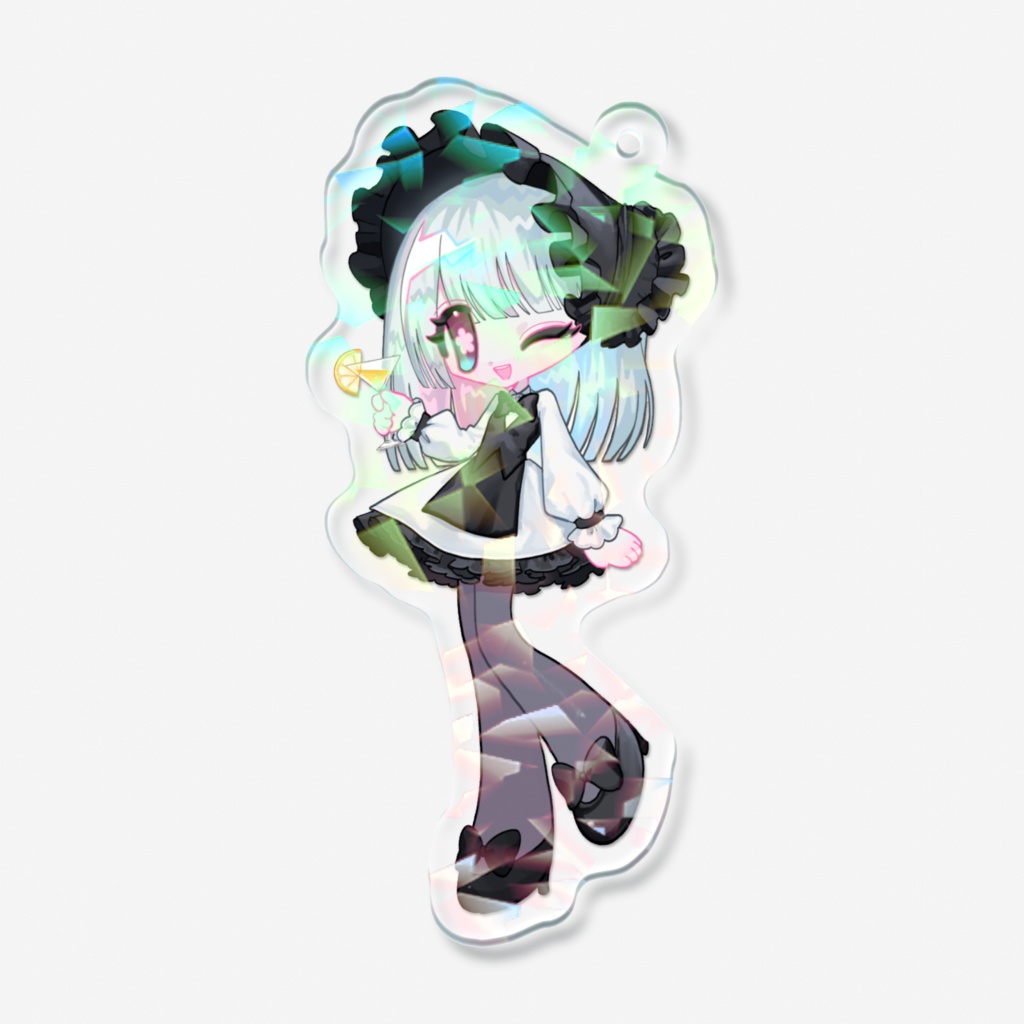 ゴシックバーテンアクリルキーホルダー