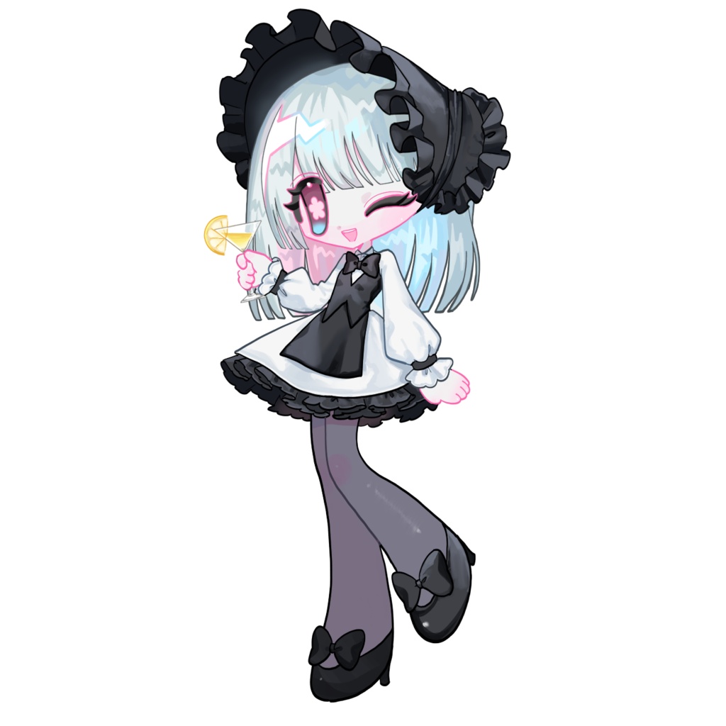 ゴシックバーテンアクリルキーホルダー