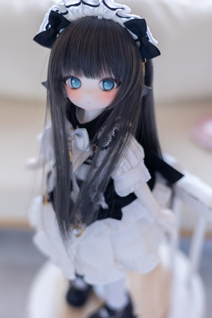 7inchウィッグ ロングストレート