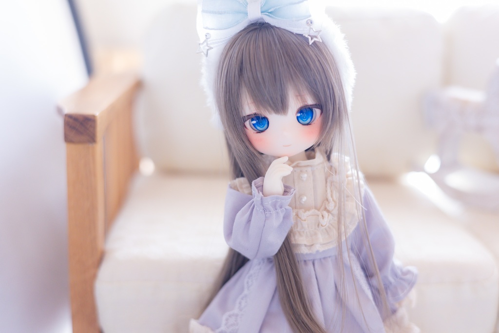 7inchウィッグ ロングストレート