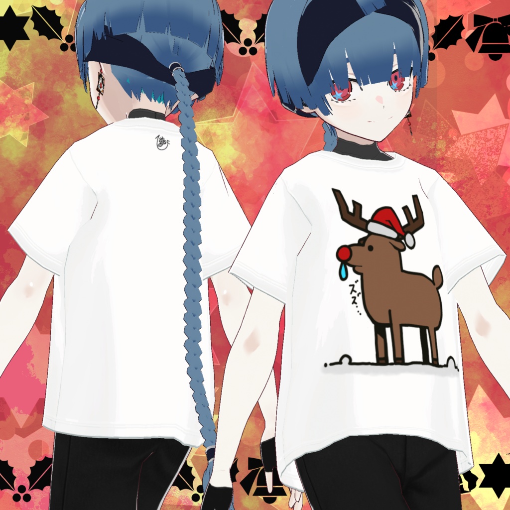 【コラボTシャツ】ずずとなTシャツ【VRoid専用テクスチャ】