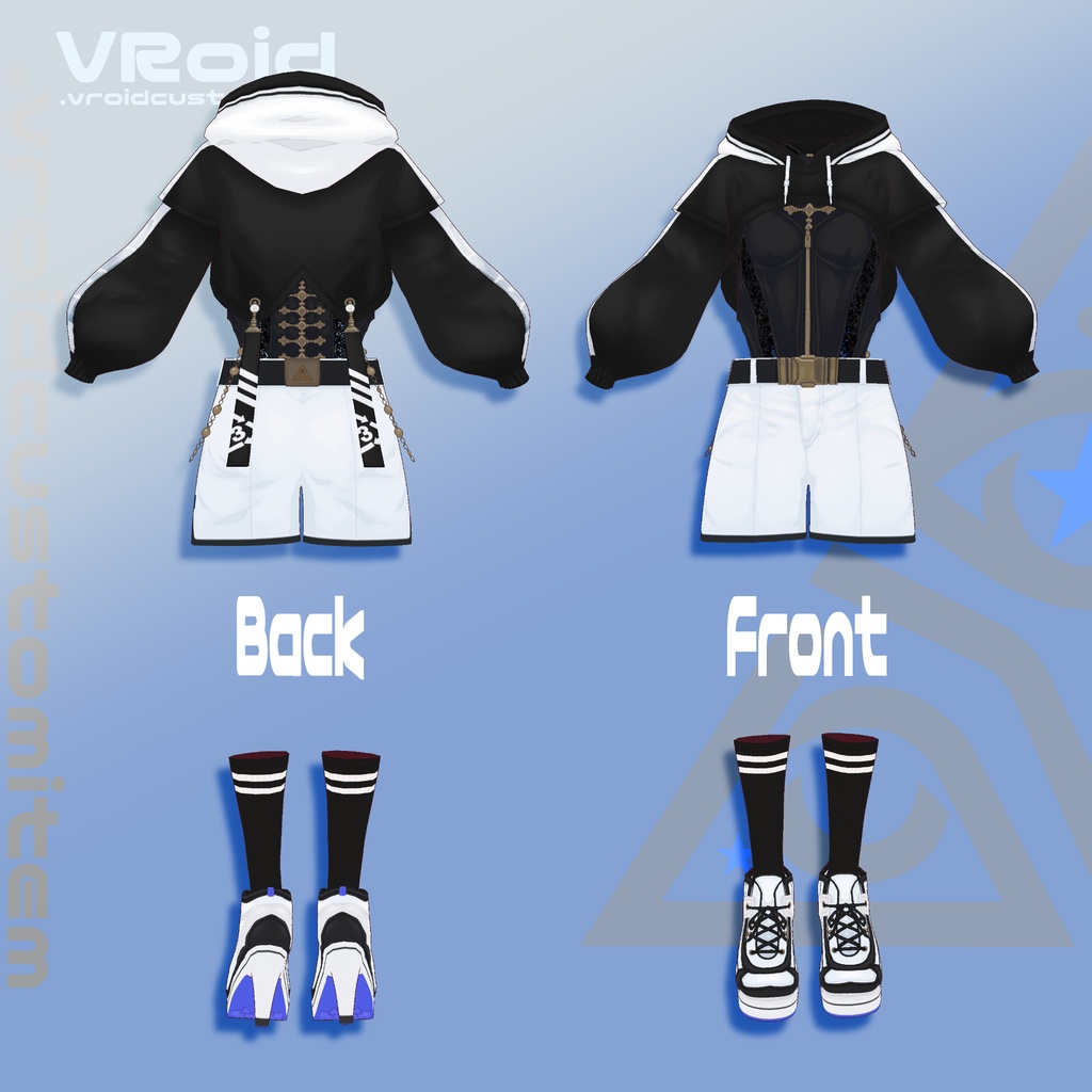 ã#VRoidãðstreetwear mixã»ããð#åçŒäº