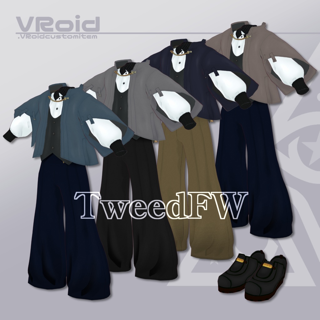 【#VRoid】👁TweedFW👁#参眼亭