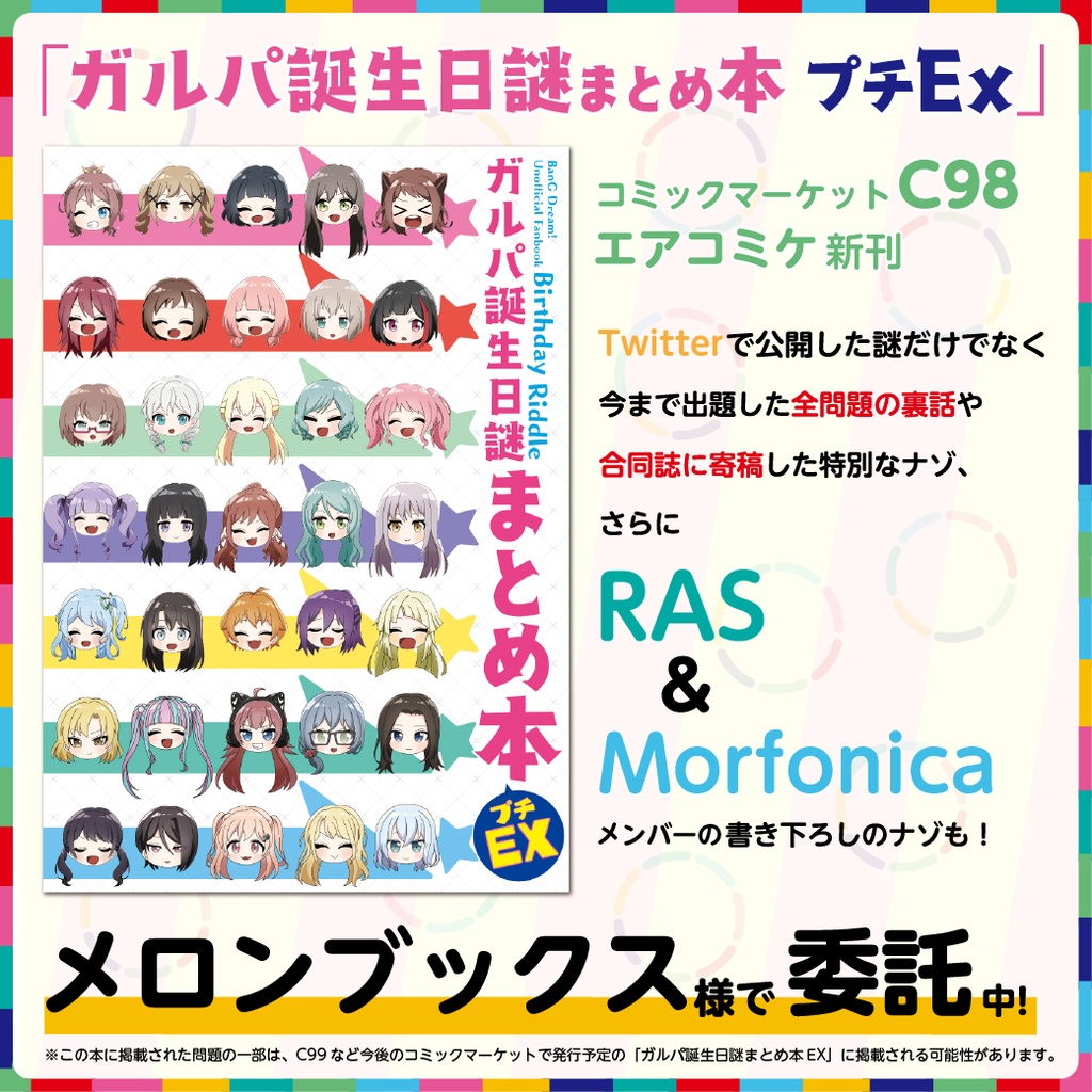 ガルパ誕生日謎 まとめ本プチEx