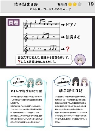 ガルパ誕生日謎 まとめ本プチEx