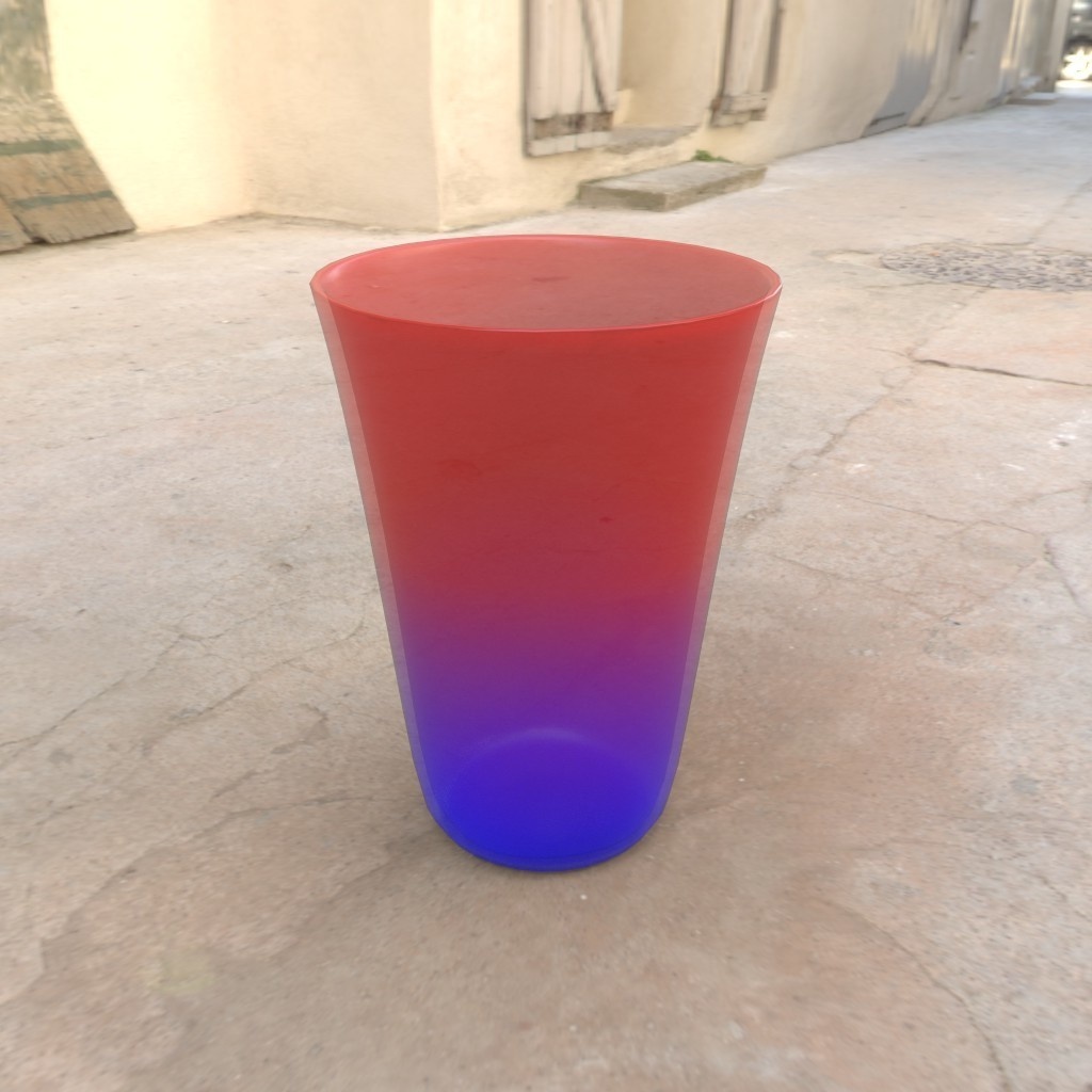 いろんな色のグラス(9色)