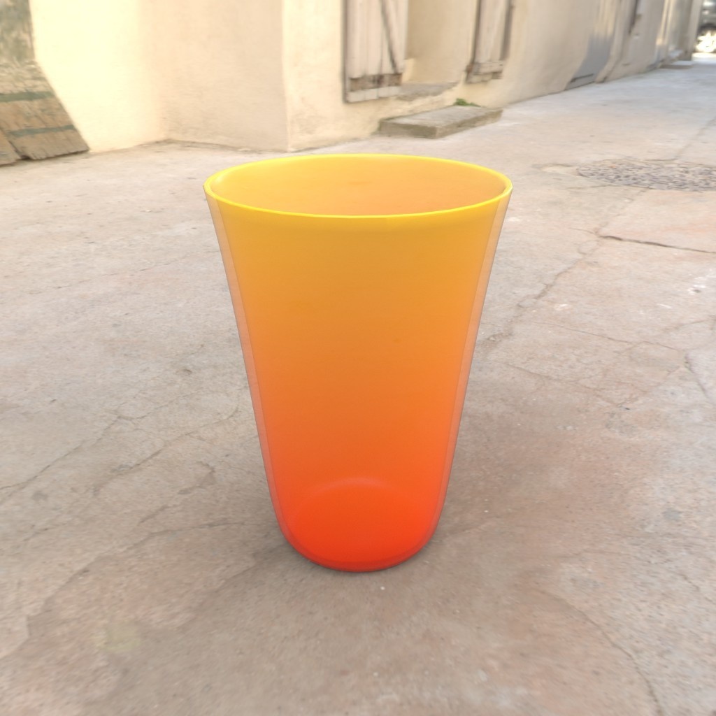 いろんな色のグラス(9色)