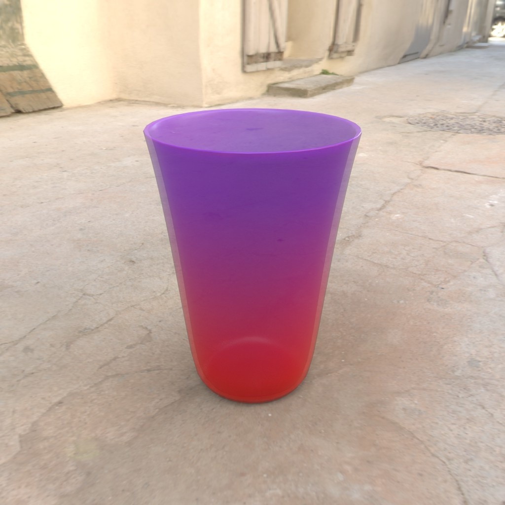 いろんな色のグラス(9色)