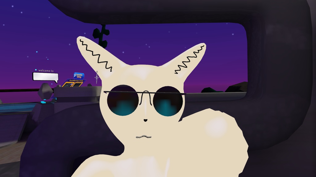 銀色のスターイアリング (白銀のヘアピン付)