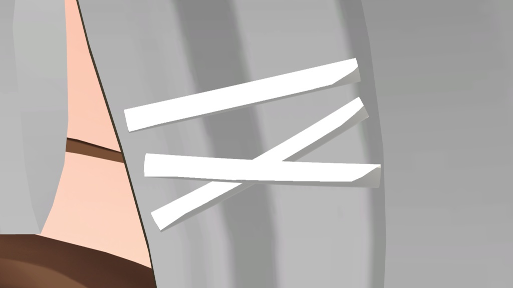 銀色のスターイアリング (白銀のヘアピン付)