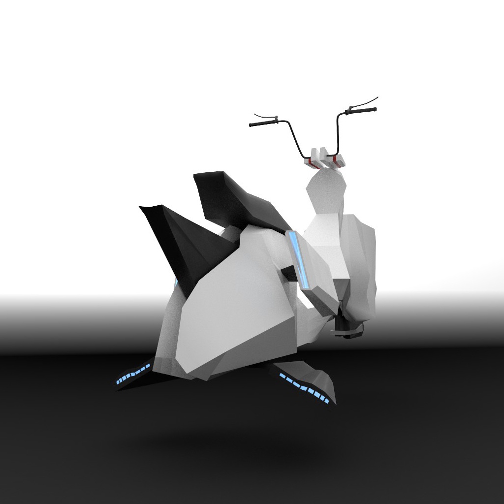 バイク・ザ・フローティング (テクスチャ3種付き)