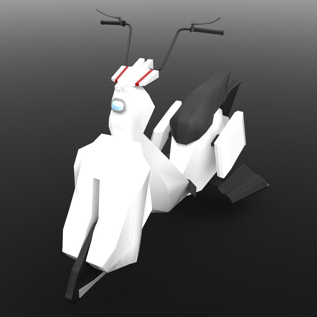 バイク・ザ・フローティング (テクスチャ3種付き)