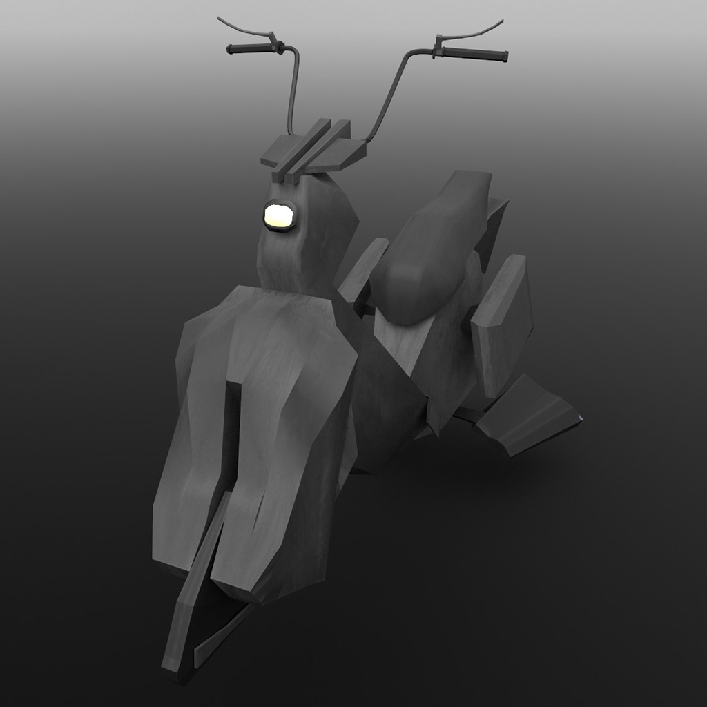 バイク・ザ・フローティング (テクスチャ3種付き)