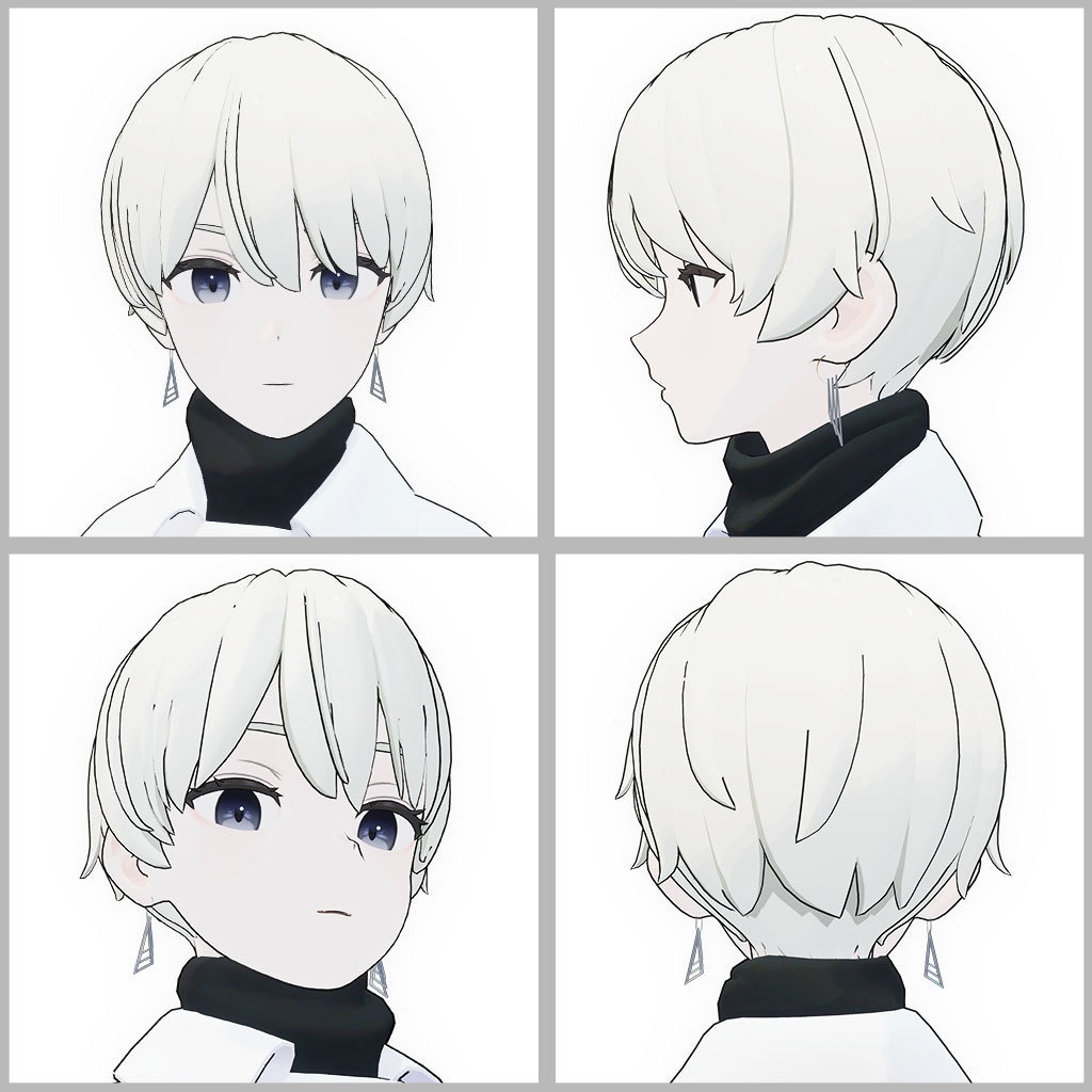 トライアングル イアリング - Triangle Earring -