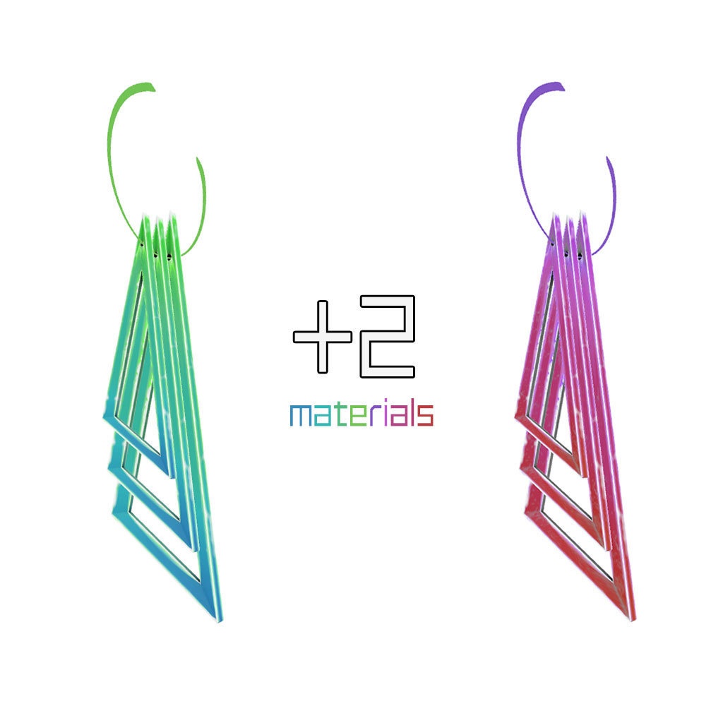 トライアングル イアリング - Triangle Earring -