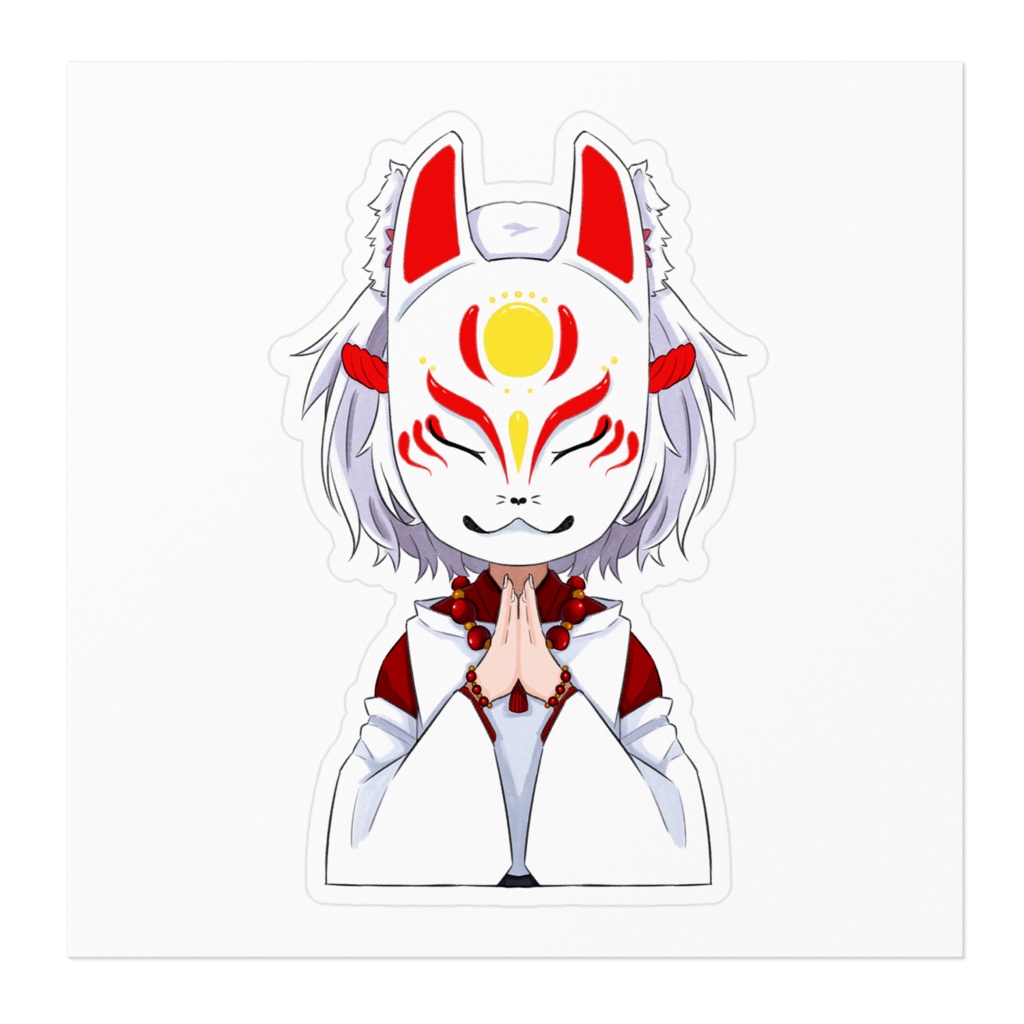 稲荷_くうこ ステッカー
