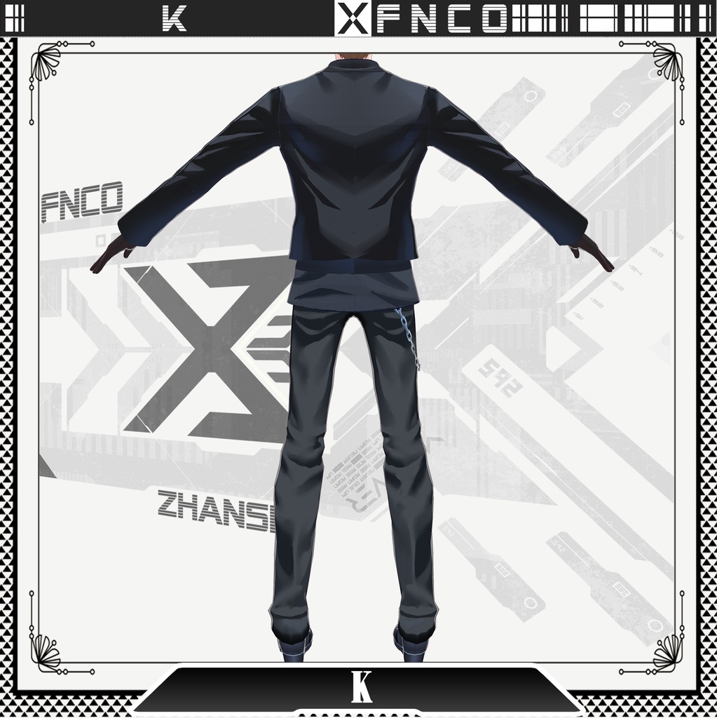 Vroid - K/職業服/K