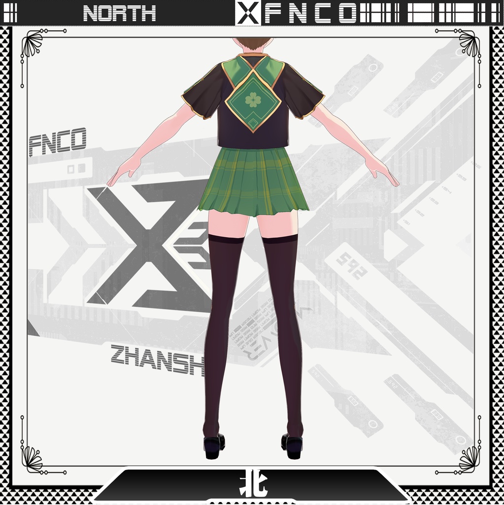 Vroid - 北/ワンピース/north