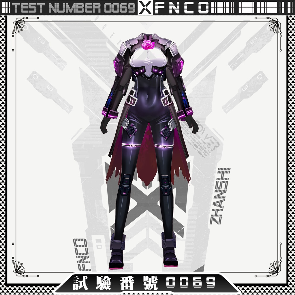 Vroid - 試驗編號0069/職業服/Test number 0069